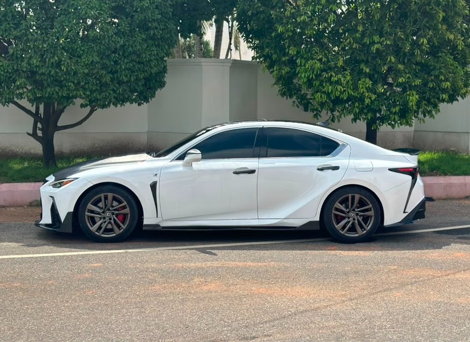 FrankDoe101's tweet photo. 2022 Lexus IS 300
💰 Price: GHS 440k p3 😁

▪️ 2.0L Turbocharged Petrol Engine
▪️ Only 36,000 Miles
▪️ Rear-Wheel Drive
▪️ Lexus Safety System+
▪️ Premium Leather Interior
▪️ Push Start & Smart Key

Luxury, comfort, and sporty performance in one sleek package.

📲 WhatsApp 0279070855
#YourCarGuy 🚘🕺🏽