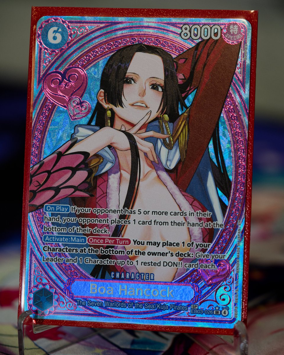 jayps_tcg's tweet photo. Everyone's favourite set
EB03 SP Boa Hancock https://t.co/ja74JcahgM