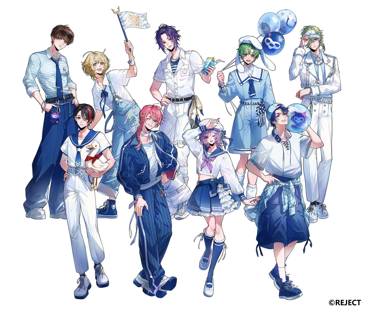 mnnnmfk's tweet photo. 【お知らせ】

REJECT IDV × 東京タワーコラボのビジュアルをかきおろしさせていただきました⛱
さわやかなマリンルックで夏らしく仕上げております🏄🐚

パネル展示にコラボメニューにグッズにスタンプラリーに盛りだくさんのイベントです🏄🏄
この夏は東京タワーで素敵な夏をお過ごしください！

#REJECT_IDV #東京タワー