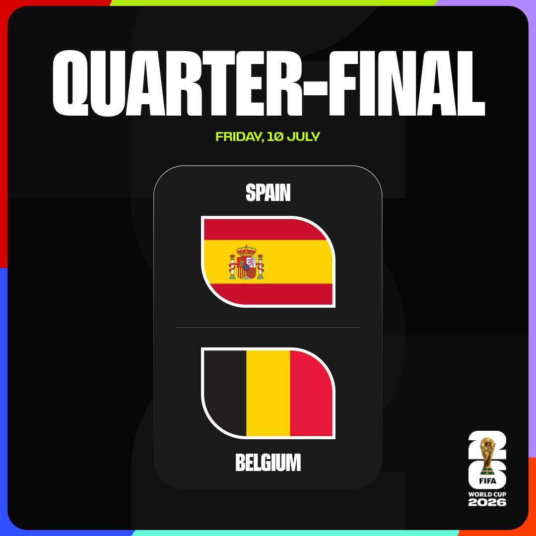 FIFAWorldCup's tweet photo. Two football titans go head-to-head 💥

#FIFAWorldCup