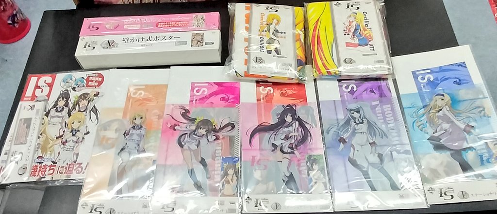 インフィニット・ストラトス(IS)のグッズを大量に品出し！みんな一番