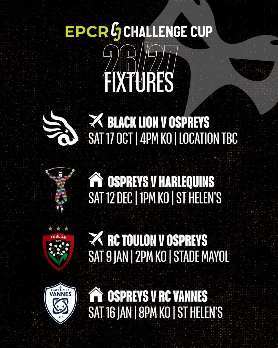 Ospreys tweet media