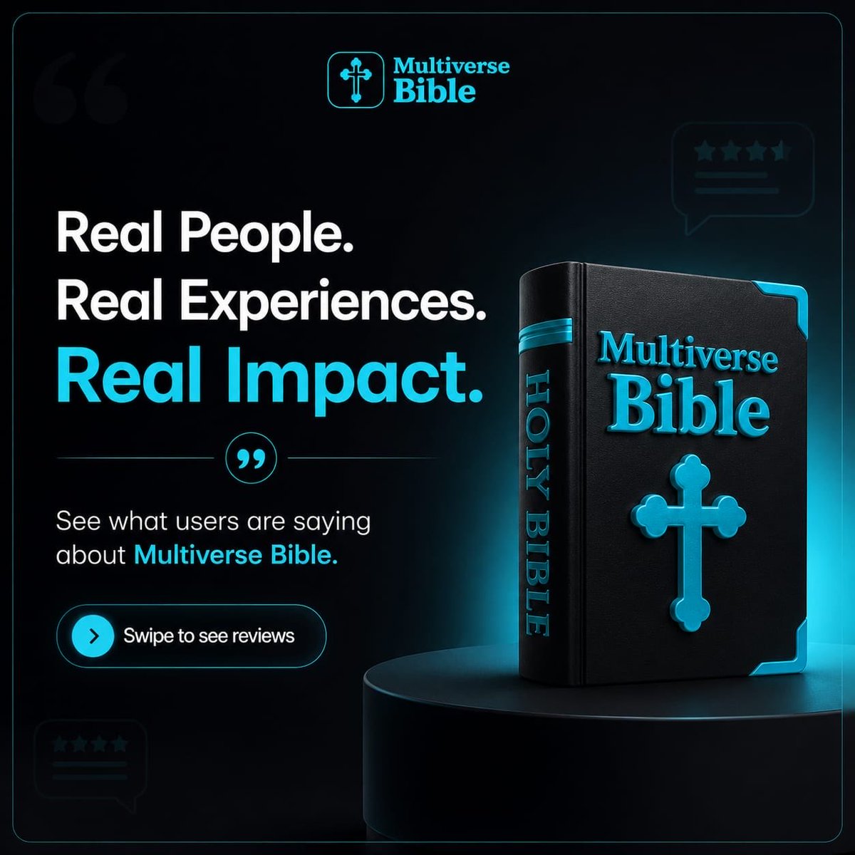 multiversebibl's tweet photo. Yet the Word was our light.  
Psalm 119:105  
Open Multiverse Bible today. Find the verse for your season.  
Then come back and share your testimony ,someone needs it. https://t.co/PW9jSqx3rk