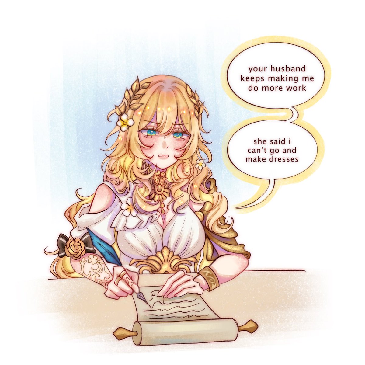 nhmiiae's tweet photo. waiter, more young agy content please!
#aglaea + implied #cerysilens https://t.co/yUoKUhj2NY