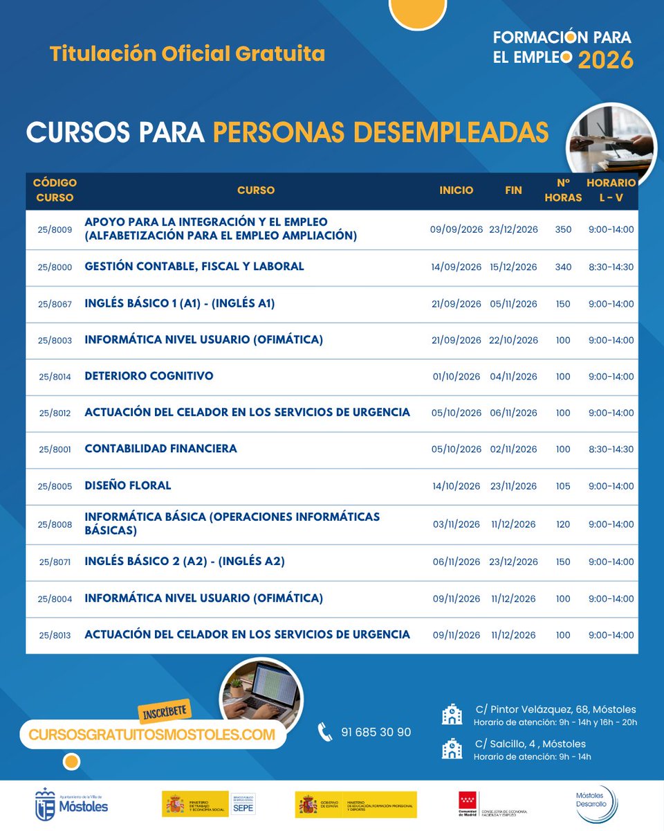 mostdesarrollo's tweet photo. 📍 Consulta toda la información e inscríbete en la web: https://t.co/fpMtKJbqs7 https://t.co/XzIeD7ug8f
