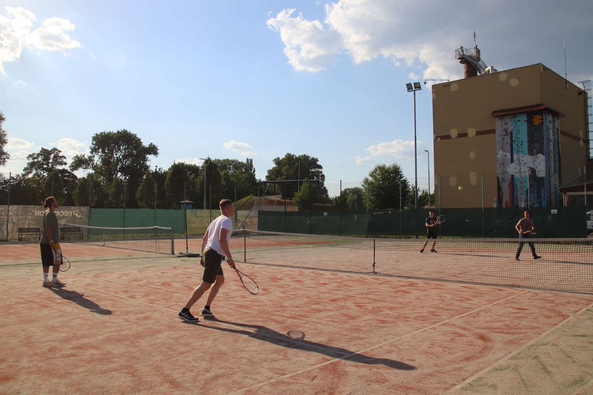 Tricentis's tweet photo. Our team in Brno, Czech Republic had to step away...

For a fun summer outing! 🌞

The team had a great time making memories together competing in activities like 🧗 Rock climbing,🎾Tennis, and 🎯Archery tag. Here's to a great summer ahead!

#LifeatTricentis #TeamCulture https://t.co/eST4RmqUGO