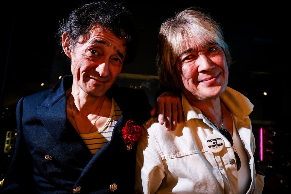 spice_mu's tweet photo. 【対談】『DON'T DENY THE GLORY』LAUGHIN' NOSEとSA、夢の２マン・ツアーが実現　CHARMY、NAOKIが語る、ツアーへの期待感と実現に至った本当の理由

#ラフィンノーズ
#SA
 https://t.co/go5sEMt188 https://t.co/Hnnb7sLdRk