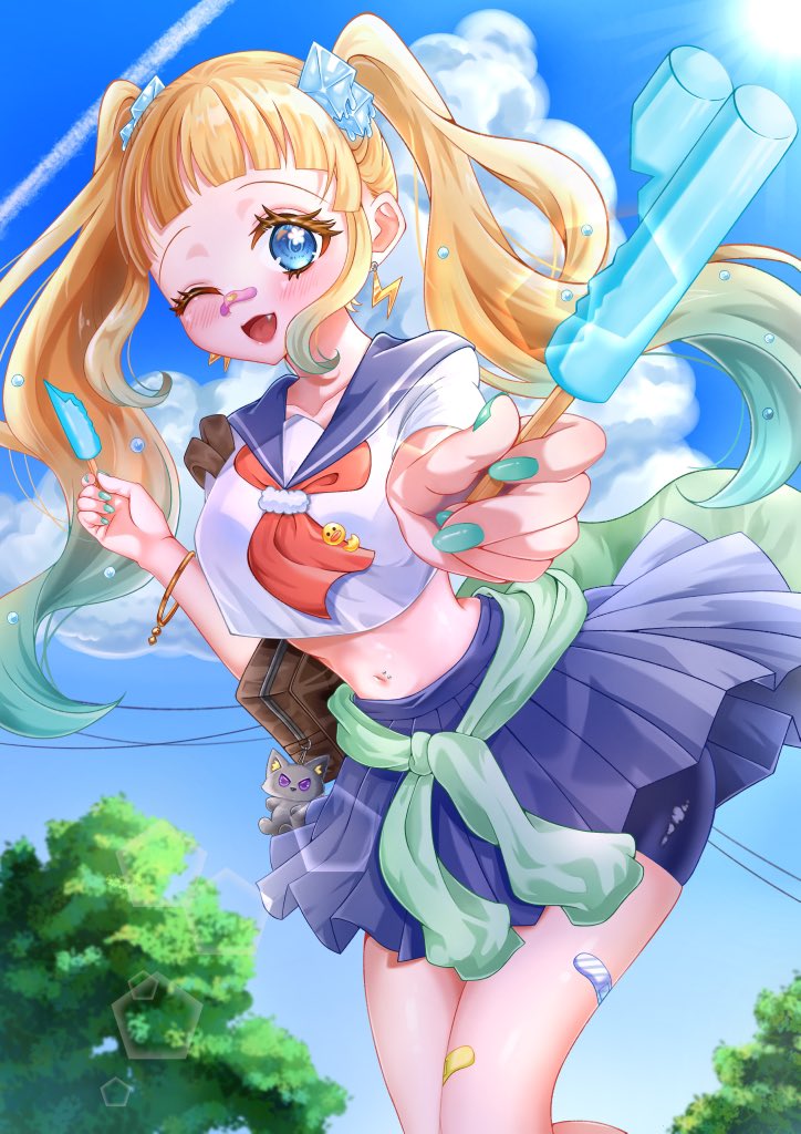 ofuton823's tweet photo. 「今日は、ソーダ味 ⭐︎」

#絵描きさんと繋がりたい 
#絵描きさんフォロバ１００ 
#夏の創作クラスタフォロー祭り https://t.co/PsMe6JFqPW