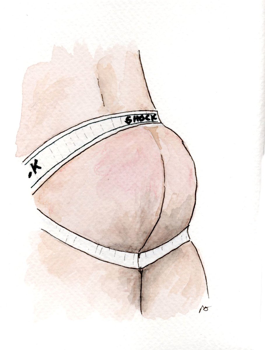 phpdad3's tweet photo. "Kai St. James" original watercolor by me
Kai tilts his head, lips parted slightly, intent blazing in his eyes.  Being near him feels dangerous in the best possible way. 
Prints/Originals/Commissions at my Etsy link in bio
#gayart #malenude #pride https://t.co/xUsl812xjp