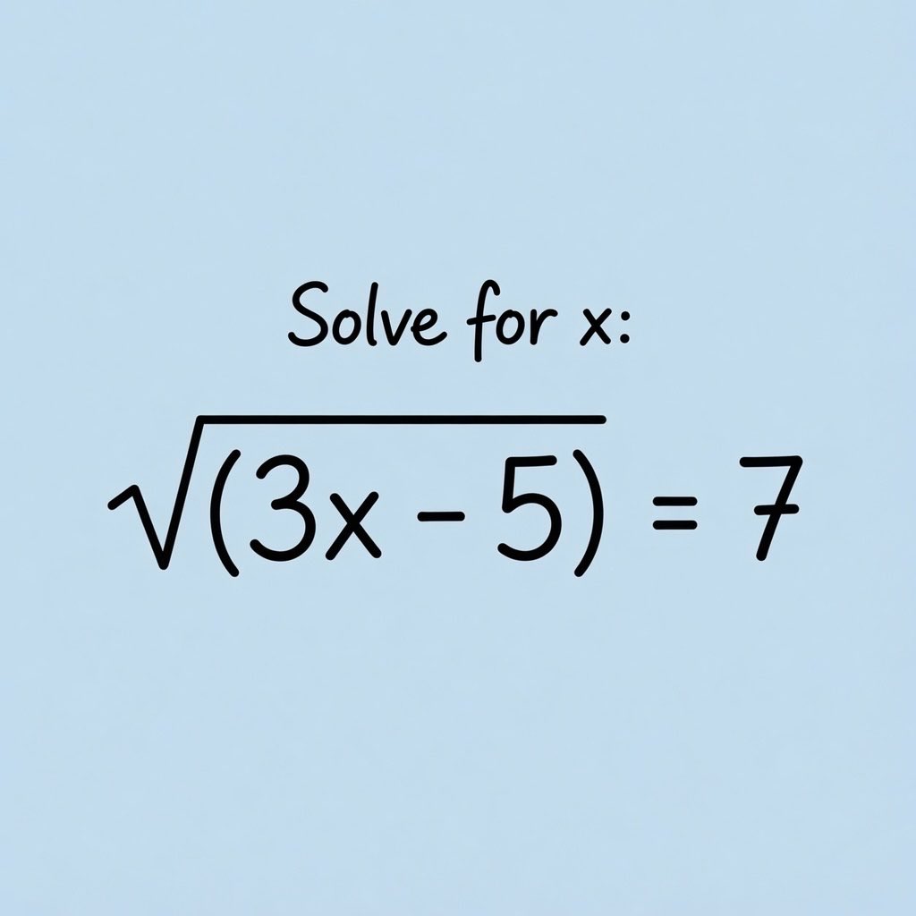 Looks Simple until you try to solve it.! What's the value of X.?