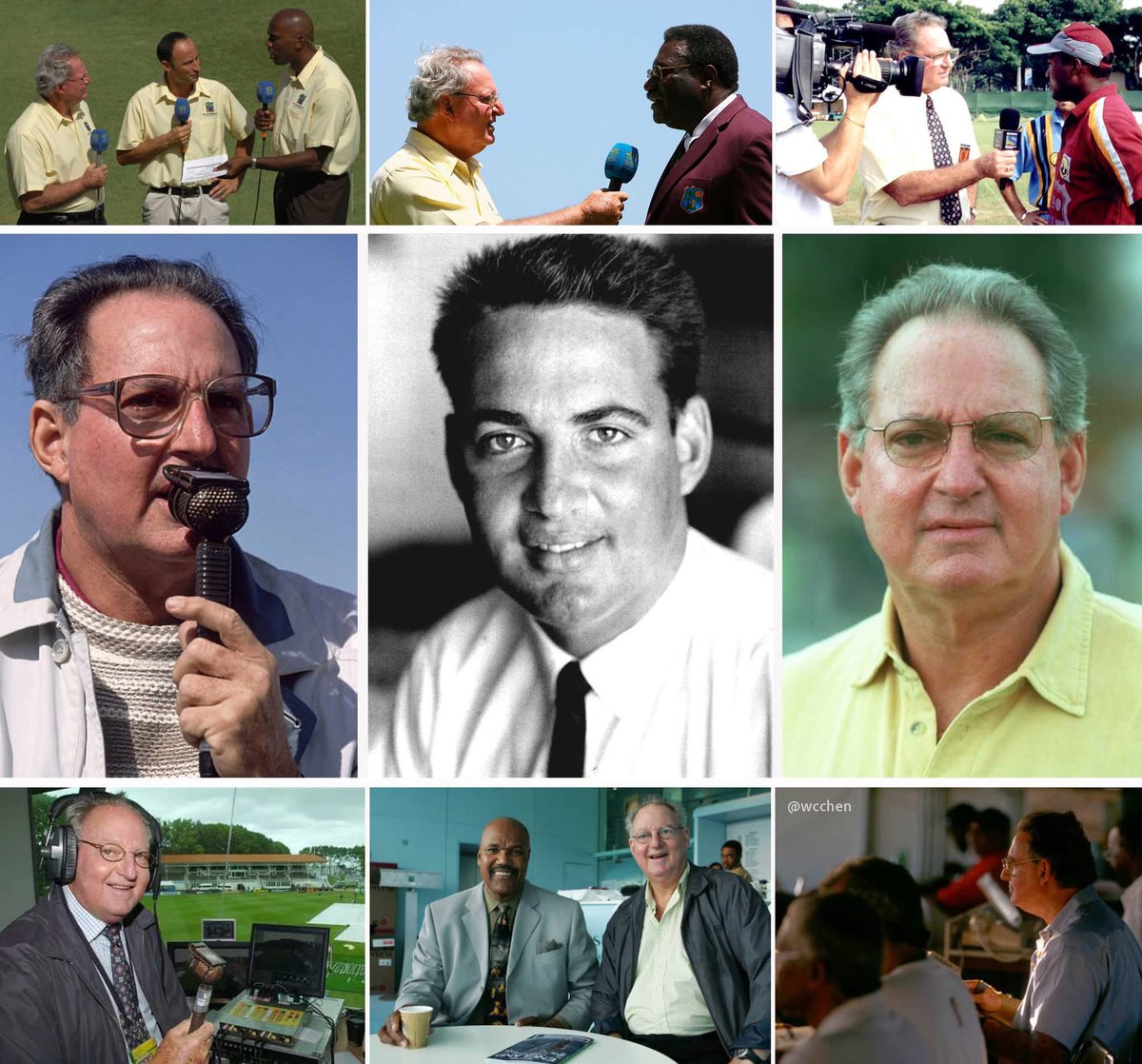 wcchen's tweet photo. Winston Anthony Lloyd ‘Tony’ Cozier (10 Jul 1940 – 11 May 2016) #Barbadian cricket journalist, writer, radio commentator; for fifty years the articulate voice of #WestIndies cricket, born 86 years ago today, in Bridgetown. Generations of us came of age when we were kings of the game and Tony ruled the commentary box. #Caribbean #Barbados #Windies #TonyCozier
https://t.co/NcSasJY2g3