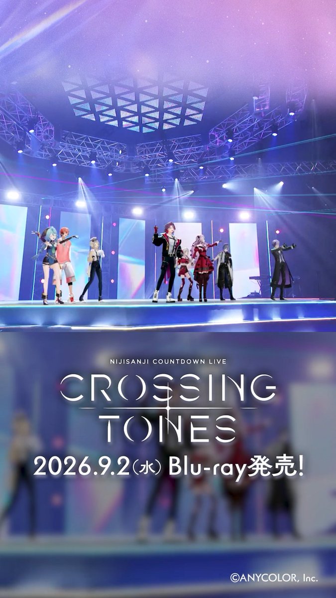 nijisanji_app's tweet photo. ≪≪≪≪≪≪≪≪≪≪
NIJISANJI COUNTDOWN LIVE "CROSSING TONES" Blu-ray
本編ダイジェストshort公開🎬
≫≫≫≫≫≫≫≫≫≫

ライブ本編映像から
「Virtual to LIVE」「超最強」「Arc goes oN」の3曲をチラ見せ👀

🔹映像はこちら
https://t.co/xguAboS3Zl 

🔹 #にじストア でのご予約はこちら👀
https://t.co/prK3Fbujy7 
※ 一部、収録されない楽曲がございます。

#年越しARライブ