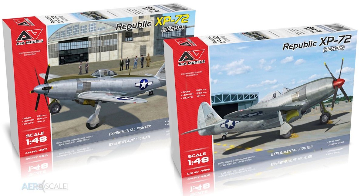 XP-54 レジンキット RS models 1/72