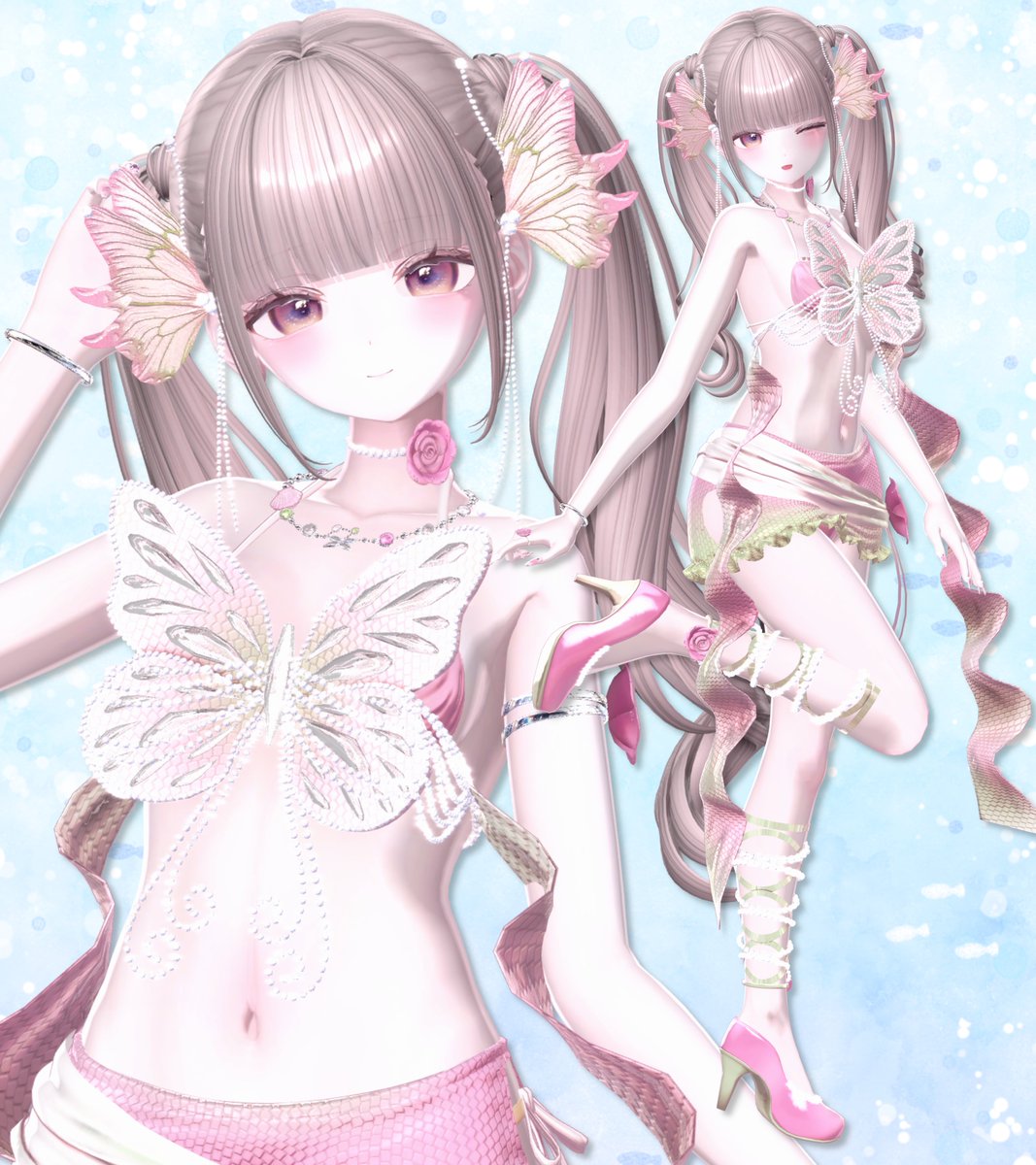 vrcoto's tweet photo. *♥+ RPキャンペーン +♥*

#Dollit_S2 様から新作衣装『Velria』が発売されました！⋆⸜♱⸝‍⋆

発売を記念して抽選で2名様にフルパックをプレゼントします！🎁✨️

✅参加方法：この投稿をRP
🗓応募締切：7/13  23:59まで

当選者の方にはDMでご連絡します！💌

#VRChat https://t.co/H78Tk2aC3l