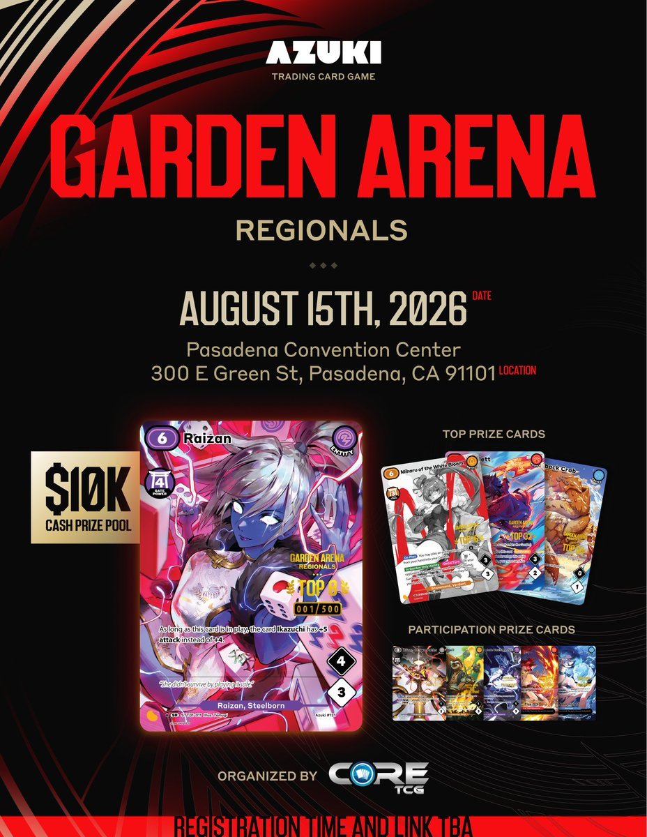 Official Azuki TCG tweet media