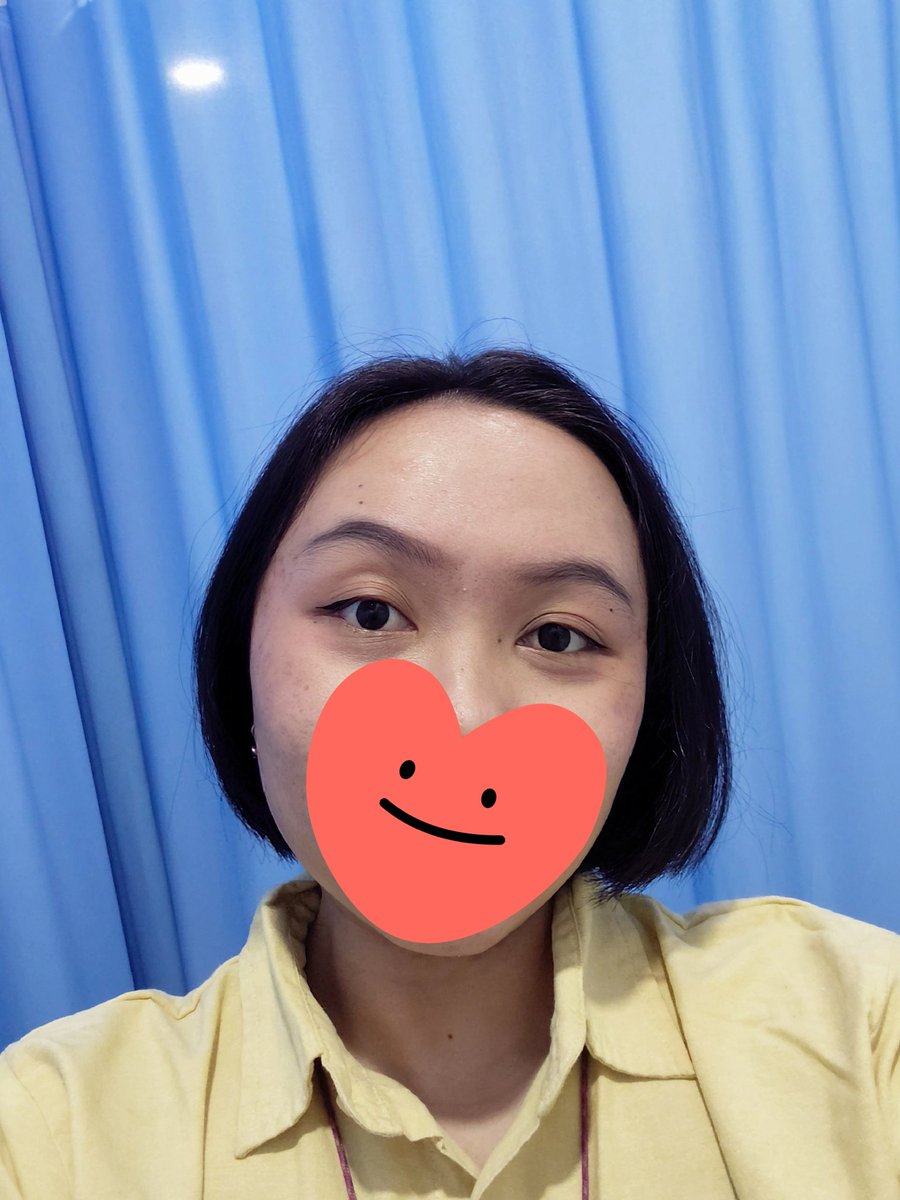 miyarume's tweet photo. lately rambut lagi parah banget rontoknya jadi bikin tipis 😭 apa bondolin segini lagi aja ya? https://t.co/5X2n0PfT3l
