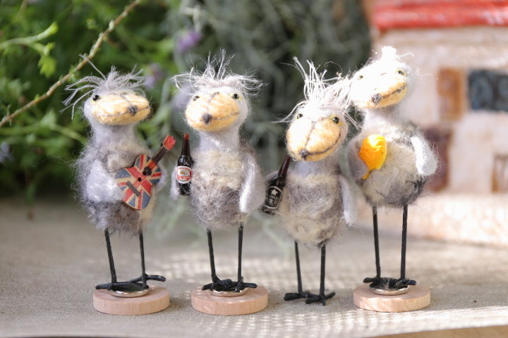 fluffy073's tweet photo. 明日から　#handmadeinjapanfes
#ハシビロコウ　置物にもなるブローチは、今回は4🐦羽
気になる方はお早めにお立ち寄りください！

📍HandMade In Japan Fes’ 2026
🗓 7/11(土)・12(日)
📍東京ビッグサイト
📍ブース：J-178・179

@hmj_fes
@Creema_jp https://t.co/VmhnvlqxLF