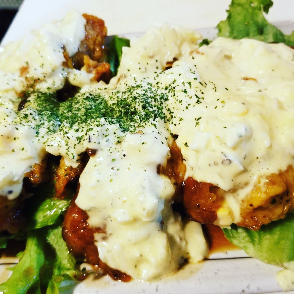 1showkenmei's tweet photo. 本日も18時より一笑賢明営業してます！
本日のオススメは、宮崎県のチキン南蛮！
皆様のお越しをお待ちしております！
#中野新橋 #居酒屋 #ハゲ店長 #チキン南蛮 #一笑賢明 https://t.co/MZONeKVzGN