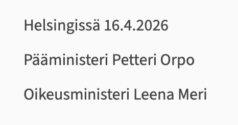 klaus_koo's tweet photo. Suomen hallitus valmistelee perustuslain muutosta, joka mahdollistaa valmistelussa olevan EUn Chat Control 2.0 -asetusten käyttöönoton Suomessa.

Euroopan parlamentissa äänestettiin eilen väliaikaisen Chat Control 1.0:n jatkosta, joka mm. mahdollistaa salaamattomien viestien massavalvonnan. Siinä on perustuslaillisia ongelmia, mutta se on siitä huolimatta hyväksytty Suomessakin.

EU valmistelee parhaillaan laajempaa Chat Control 2.0 -asetusta, joka toteutuessaan olisi täysin Suomen perustuslain vastainen.

Nykyinen hallituksemme Kokoomuksen & @PetteriOrpo ja Persujen & @leena_meri johdolla on parhaillaan sorvaamassa perustuslakiin muutoksia, joka mahdollistaa Chat Control 2.0 käyttöönoton Suomessa.

Linkki hallituksen esitykseen kommenteissa.