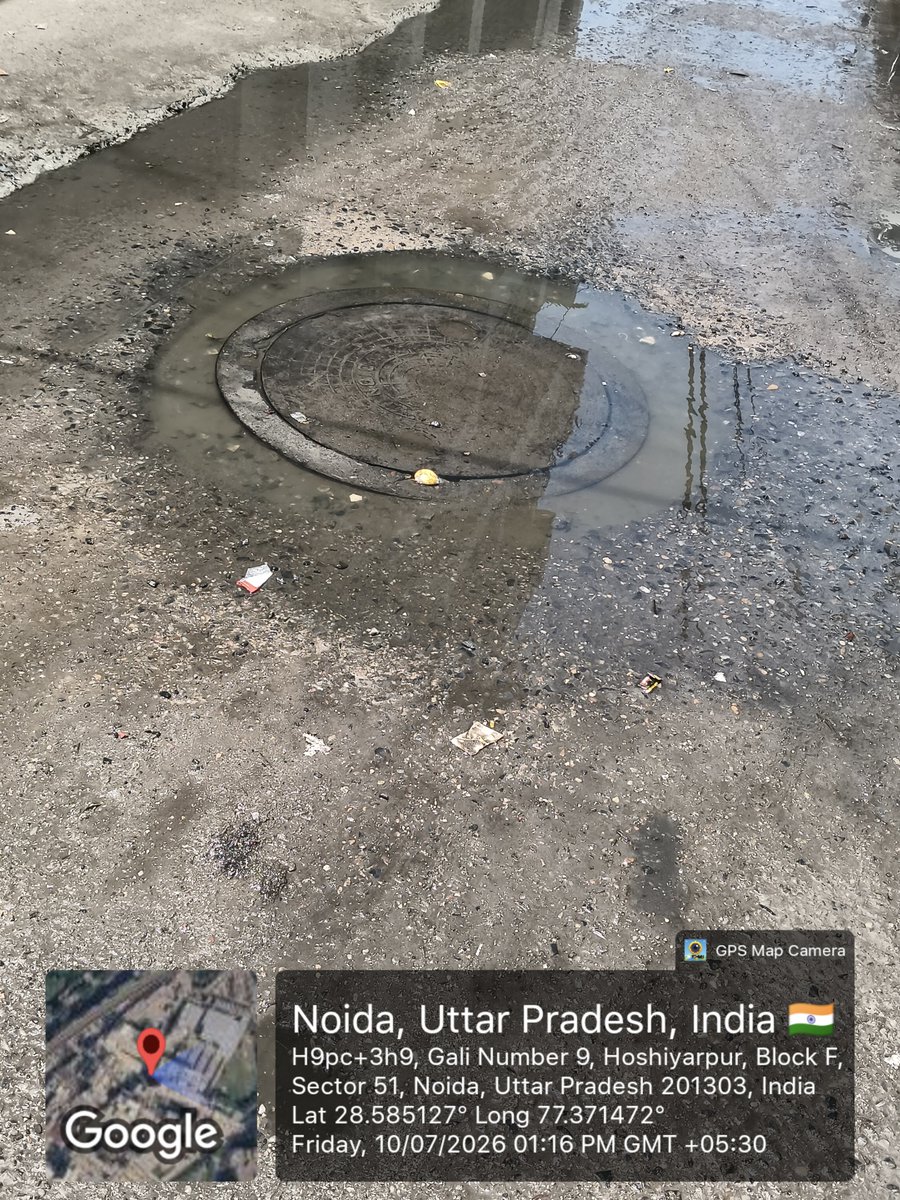 sovindrayadav94's tweet photo. सेवा में @CeoNoida @noida_authority @InduPrakashPCS गली no 9 में सीवर लाइन क्षतिग्रस्त हो चुकी है कोई बड़ा हादसा हो सकता है कृपया करके उचित कार्रवाई करे,, आपकी अति कृपा होगी🙏 होशियारपुर https://t.co/KI4oDLKuvn