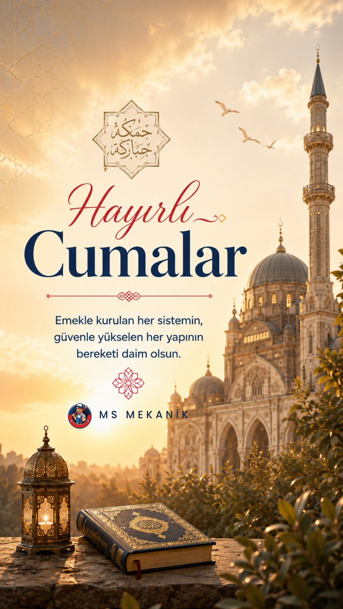 MsMekanik's tweet photo. #hayirlicumalar https://t.co/cw2z7xKb9H
