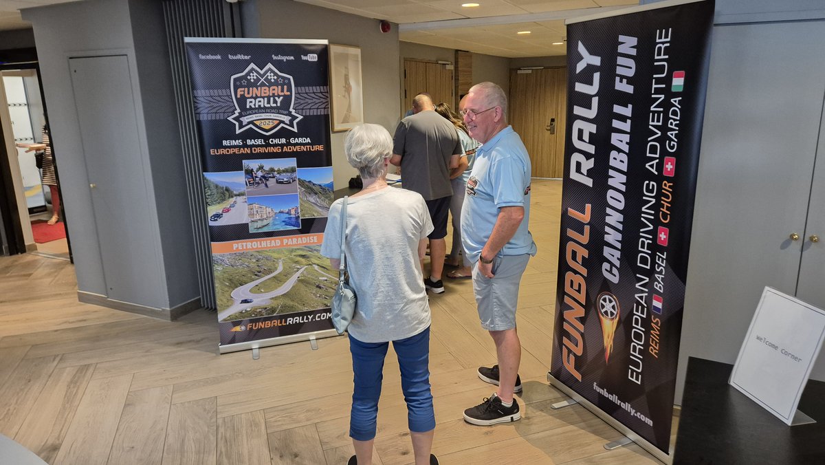 FunballRally's tweet photo. FUNBALL 2026 - 7 DAYS TO GO!
Only 7 days to go until rally registration in Reims. You will get to meet all your other team mates and get ready for your rally adventure. https://t.co/aqFGJGyxLE