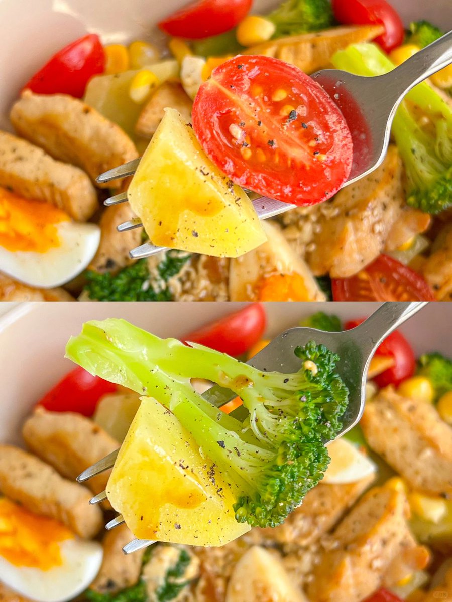 BrgerJohn's tweet photo. Quick u0026 easy 5-minute protein bowl: grilled chicken, quinoa, cherry tomatoes + a squeeze of lemon. Fuel your day without the fuss! https://t.co/BpOpUL6mtG