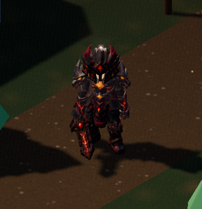 TariantFun's tweet photo. Daily update: Warrior Dragon Slayer set is done. 

This is the highest item set for warrior. 

We will create a inventory now. This might be a next update! https://t.co/jrIuLSmjYM