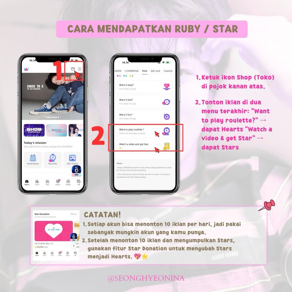 SEONGHYEONINA's tweet photo. 🚨 4 HARI LAGI VOTING SEONGHYEON DI IDOL CHAMP BERAKHIR! 🚨

Seonghyeon masih berhasil mempertahankan peringkat #1 di Kpop Ultimate Visual Ranking (Final) – TEENS Category! 💗

Walaupun saat ini kita masih unggul dengan selisih yang cukup aman, jangan lengah ya, Seonghyeonists. Lawan bisa saja mengejar kapan pun, apalagi menjelang penutupan voting.

📅 Voting ditutup pada 14 Juli, Pukul 23.59 KST atau Pukul 21.59 WIB

📌 Cara vote sudah tersedia di gambar, jadi jangan lupa ikuti tutorialnya dan vote setiap hari.

Terima kasih untuk semua yang sudah terus mendukung Seonghyeon. Mari kita bawa Seonghyeon meraih kemenangan bersama! 💙

#SEONGHYEON #성현 #ソンヒョン #严成玹 #CORTIS #코르티스