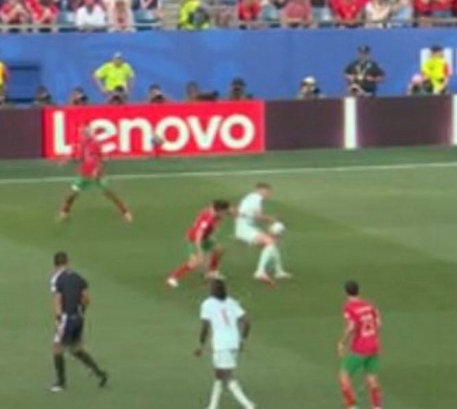 AFCJaccy's tweet photo. 💣🚨 BREAKING: Morocco have officially filed a complaint with FIFA after their controversial World Cup exit to France. 

Morocco argue that Adrien Rabiot handled the ball in the build-up to Kylian Mbappé’s goal, insisting the incident should have been reviewed by VAR.

🎙️ Mohamed Ouahbi (Morocco coach):

“Some of our players stopped because they saw the handball before France’s goal.”

“There was definitely a handball. I don’t understand why Mbappé’s goal wasn’t disallowed.