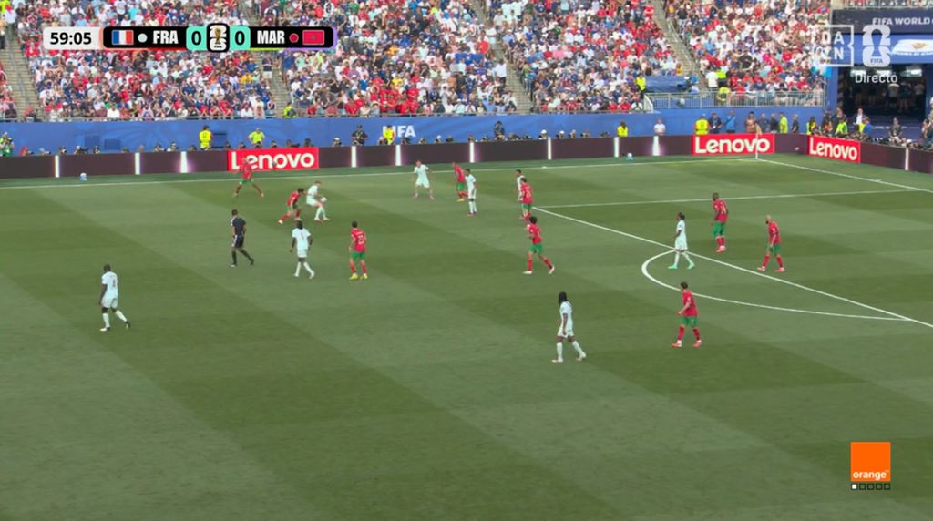 AFCJaccy's tweet photo. 💣🚨 BREAKING: Morocco have officially filed a complaint with FIFA after their controversial World Cup exit to France. 

Morocco argue that Adrien Rabiot handled the ball in the build-up to Kylian Mbappé’s goal, insisting the incident should have been reviewed by VAR.

🎙️ Mohamed Ouahbi (Morocco coach):

“Some of our players stopped because they saw the handball before France’s goal.”

“There was definitely a handball. I don’t understand why Mbappé’s goal wasn’t disallowed.