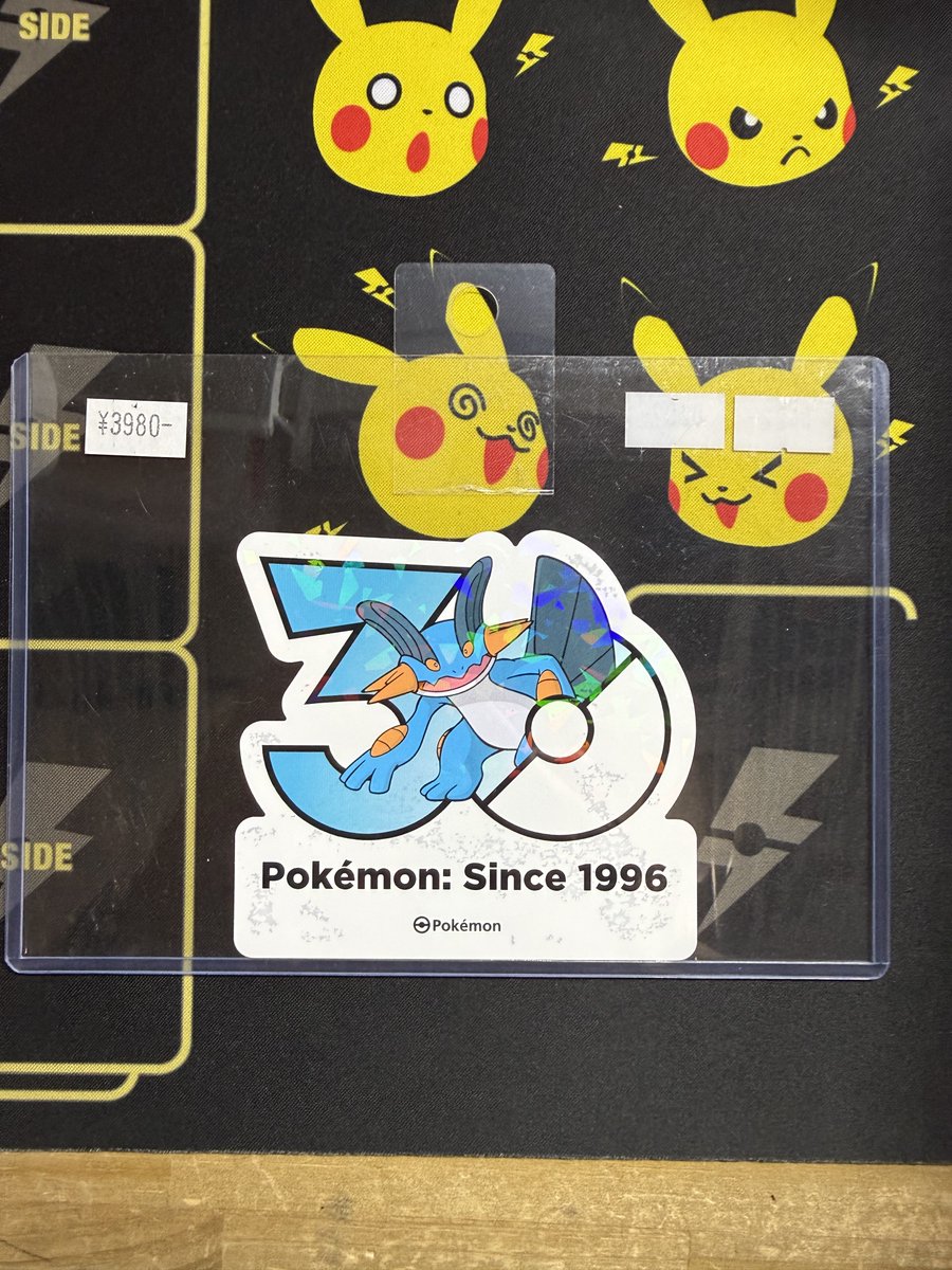韓国限定 #ポケモン30周年 ステッカーお買いあげありがとうございました！