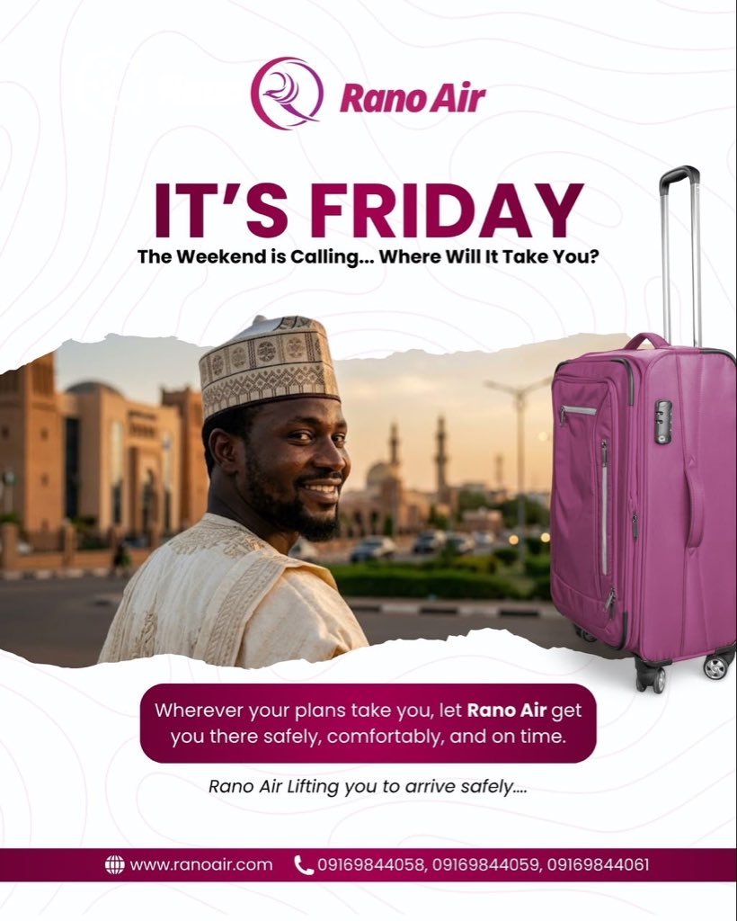 RanoAir's tweet photo. TGIF! https://t.co/RZn2qmodnH