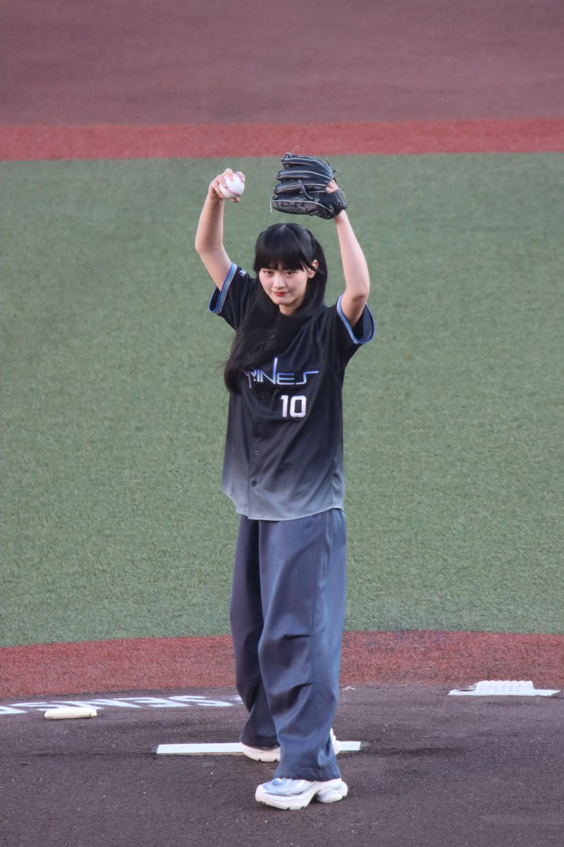 山崎天 SC 7/10 ZOZOマリン 櫻坂46 山崎天さん 今年はセットポジションになって