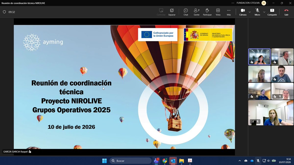citoliva's tweet photo. #nirolive❣️ 
#ReunionSeguimiento #GrupoOperativoSupraAutonomico 
✅Objetivo👉Tecnología NIR portátil para conocer en tiempo real la calidad de la aceituna y del aceite oliva virgen
✅Consorcio👉@citoliva @urzante @OroBailen nulab
✅Financia👉#UE @gobmapa 
🧐@eucapnetwork @redPAC_ https://t.co/BQWSBryIak