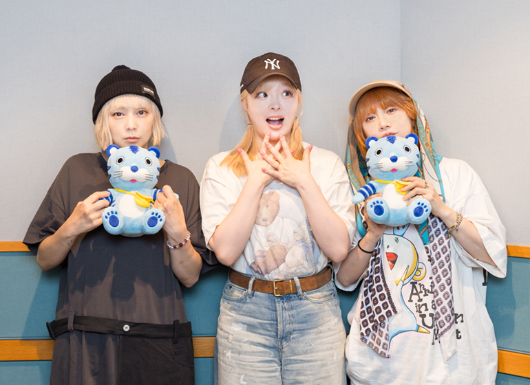 きゃりーぱみゅぱみゅ さんと #PUFFY #大貫亜美 さんと #吉村由美 さん