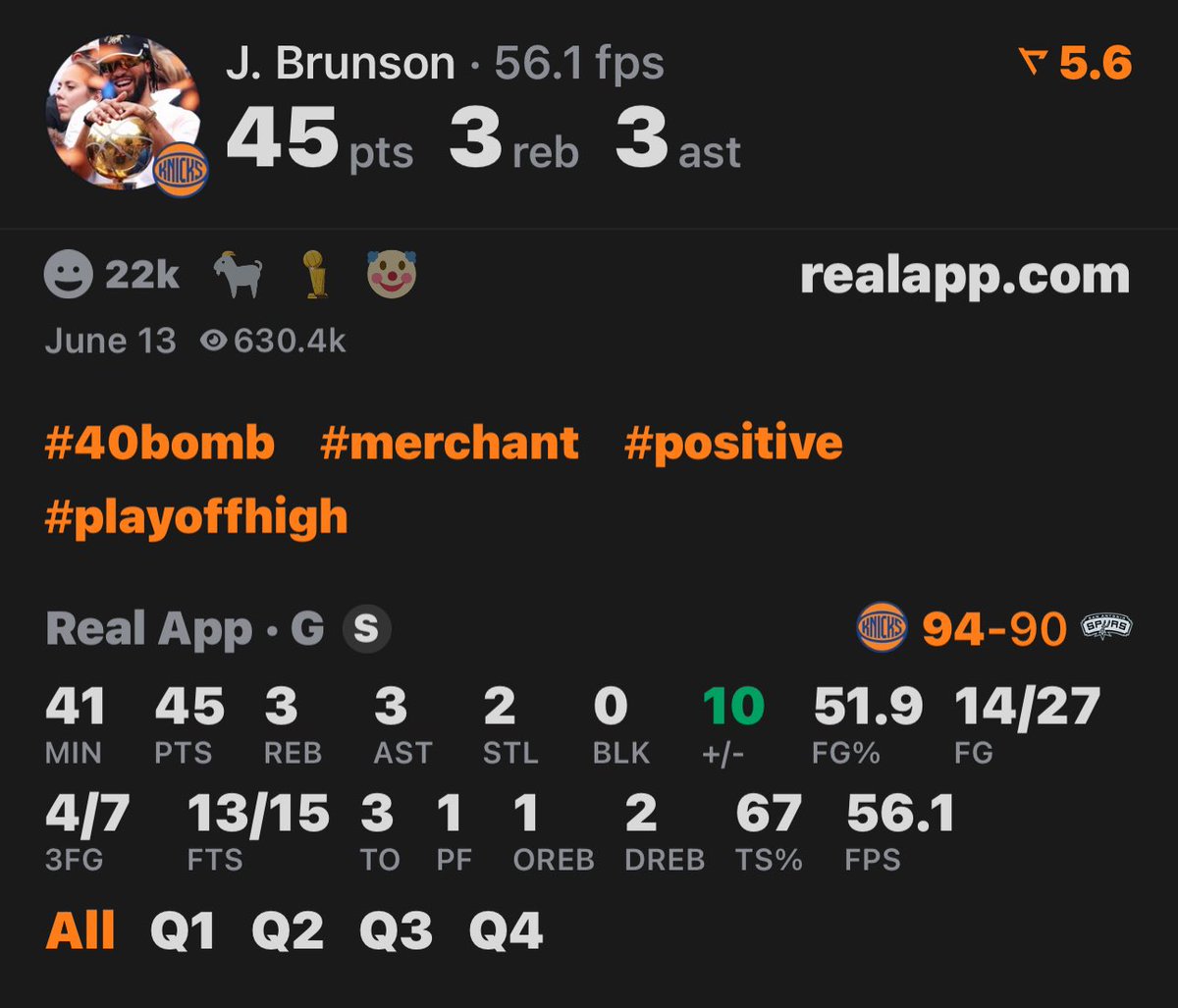 cookupperc's tweet photo. Cade Cunningham vs the Spurs compared to Jalen Brunson vs the Spurs (with an injured shooting wrist and 1 ankle) https://t.co/dI1agFCh6I
