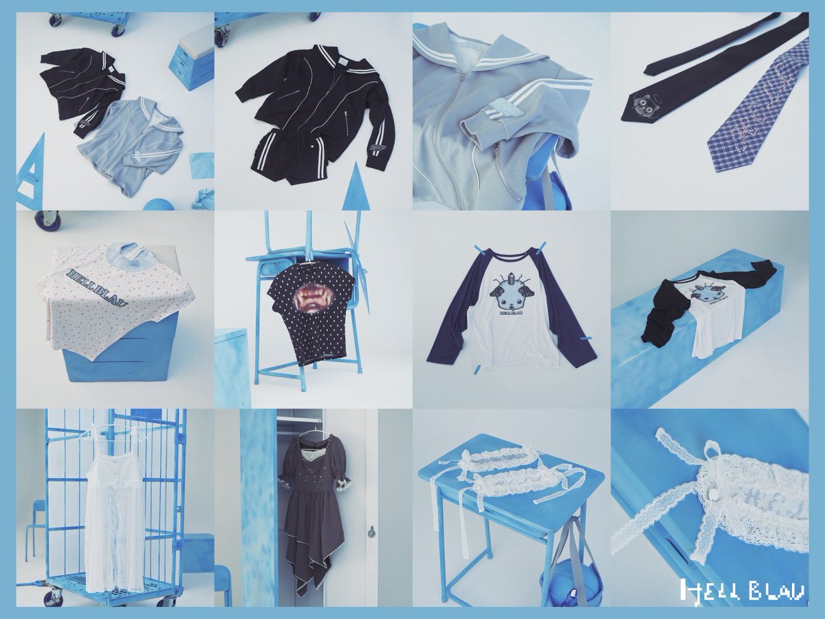 _hell_blau_'s tweet photo. POP UP STOREでは、
2ndコレクションの全アイテムをいち早くお披露目👀✨

期間中は、購入特典としてZINEのプレゼントや、ファンクラブ会員限定の本人来店イベントの開催も決定！

【本人来店イベント詳細】
↪︎ https://t.co/Nqp3ZOflwY

👇2ndコレクションアイテム🫣 https://t.co/vYLHynr4qu