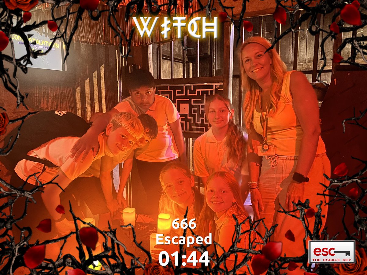 pg_primary's tweet photo. Year 6 had a great day at the Escape Rooms yesterday! Lots of teamwork and problem solving on display! 🕵️‍♂️🧠🔐🗝️ https://t.co/bPBG9Jc7z0