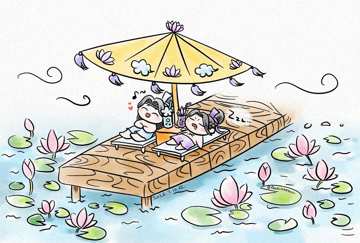fanducreateur's tweet photo. 연화호 바캉스🪷
Summer vacation at lotus lake🍹
#희징 #XiCheng #曦澄 https://t.co/0GhxJLe1qZ