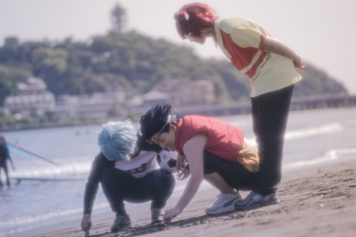 tatayun_5101's tweet photo. ※cosplay⚡️⚽️

        🫧🌊🫧🏖🫧🎣

浜野海士.たゆ
速水鶴正.ﾚﾝﾀﾛｳ
倉間典人.氷

p* @hasuura_cos https://t.co/dv9PiQ5d7N