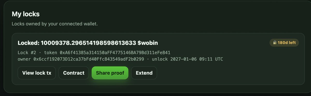 WobinGame's tweet photo. Dev Tokens Locked 🪶

https://t.co/eWBY0qDwwN https://t.co/pinON9kNYE