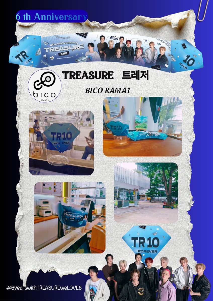 PARKJIHOONTH_'s tweet photo. [💎 6th Anniversaly TREASURE Cafe Project]

✨เริ่มโปรเจกต์ ✨
ย้อนรอยการมาเยือน STADIUM ครั้งแรก

📍Bico Rama1 Café 
สนามกีฬาเทพหัสดิน
BTS สนามกีฬา Exit 2 
เปิดทุกวัน
⏰เวลา 06.00-18.00 น.

🗓 1 ส.ค.69 - จนกว่าของจะหมด
Cup sleeve จำกัด 100 ea

#6yearswithTREASUREweLOVE6
#TREASURE #트레저 #トレジャー
