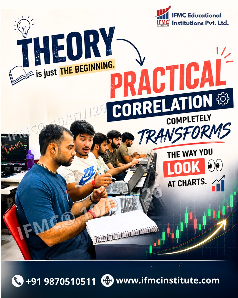 ifmcinstitute's tweet photo. Manish Sir's sessions don't just teach the stock market—they transform the way you understand it.
From technical courses to fundamental courses, every session is focused on practical chart reading, real-market analysis.
https://t.co/yYfyb2UuVb
#IFMCInstitute #StockMarket https://t.co/iCDmXQevdk