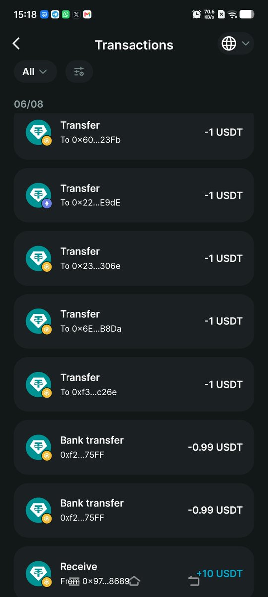 Cryptoguy8a's tweet photo. আমি যখন প্রথম Bitget Wallet ডাউনলোড করি, তখন ভাবিনি এত সহজ হবে সবকিছু।

 এখন একটা অ্যাপেই Swap করি, Earn করি, সিকিউরিটিও অনেক স্ট্রং। ফি তো প্রায় নেই বললেই চলে!  আমার ফেভারিট জিনিস হলো — মোবাইলেই পুরো ক্রিপ্টো ওয়ার্ল্ডটা হাতের মুঠোয়। বাংলাদেশে বসে এত সুবিধা আগে কখনো পাইনি।  

100M Celebration-এ অংশ নিয়ে আমারও মনে হচ্ছে আমি এই বড় পরিবারের একজন হয়ে গেছি  

 তোমাদের Bitget Wallet journey কেমন? শেয়ার করো! 

 @BitgetWalletBGD
 @BitgetWallet

#BitgetWallet100M 

Bitget wallet একাই একশ তার প্রমান 👇