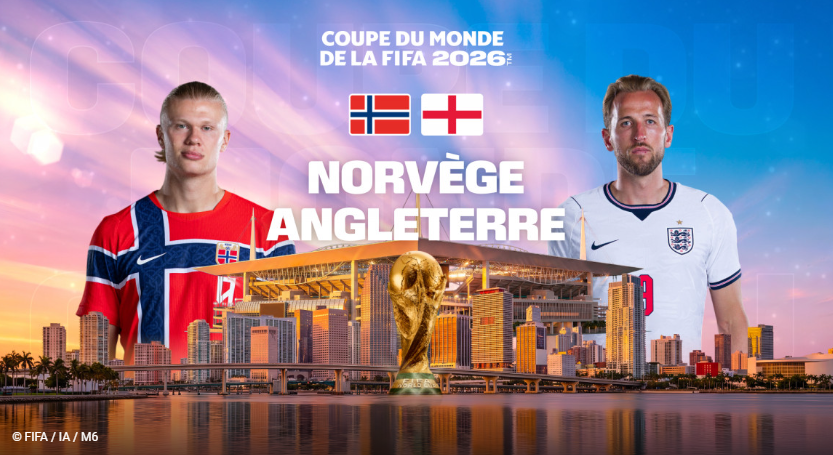 M6's tweet photo. Tout de suite sur M6 et en streaming sur @M6plusofficiel, la Norvège et l'Angleterre s'affrontent pour tenter de gagner une place en demi-finales ⚽🔥 https://t.co/InTj1fYxwm