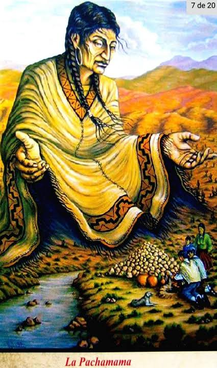 fortune_david_'s tweet photo. @chadpostolico Parece la celebración de la Pachamama. https://t.co/hJ5SWoEYgk