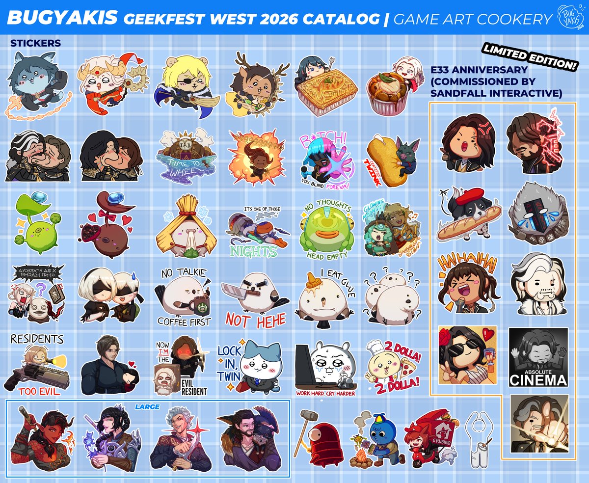 Bugyakis (ARTIST ALLEY ARC) tweet media