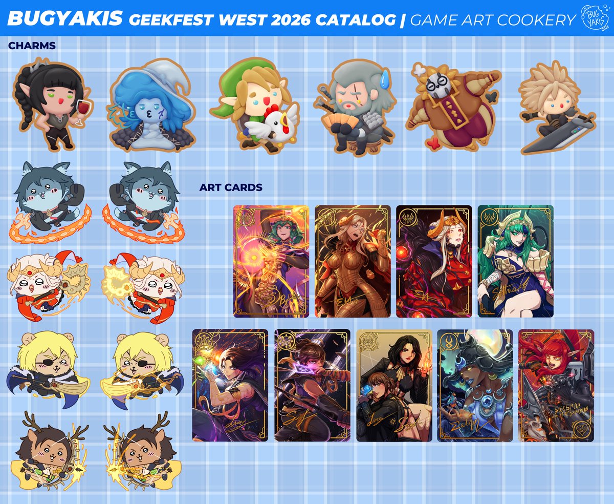 Bugyakis (ARTIST ALLEY ARC) tweet media