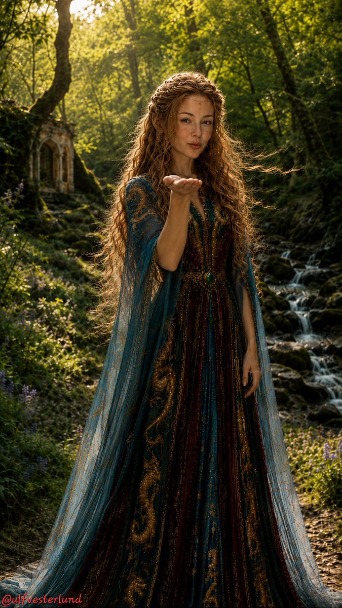 ulfvesterlund's tweet photo. Whispers of the Ancient Grove
Based on @AryaStark_got_ — tack för att jag fick använda ditt utseende som referens! 😊
@AryaStark_got_
#ElfFashion #WhispersOfTheAncientGrove #FantasyElf #ElvenQueen #ForestElf #MysticSorceress #EnchantedForest #FantasyPortrait #DragonDress #ElvenElegance #FairyTaleAesthetic #MagicalRealm #NatureMagic #CelticFantasy #FantasyArt #ElvenBeauty #GoldenHourMagic #TolkienInspired #Tolkien